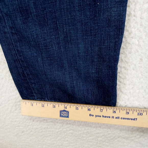 Levi Strauss 514‎ Mens Straight Fit Jeans Dark Wash W34 L30 - Picture 5 of 9